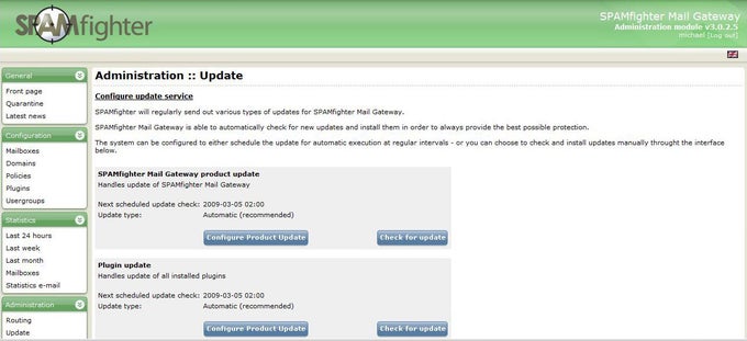 SPAMfighter Mail Gateway SPAMfighter Mail Gateway