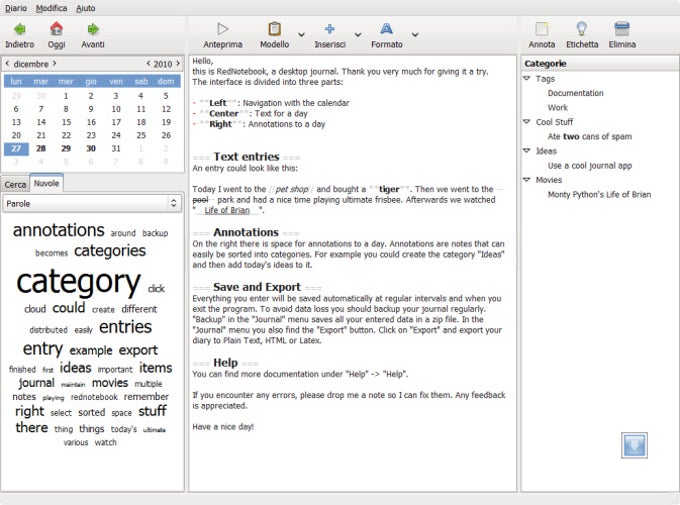 RedNotebook RedNotebook