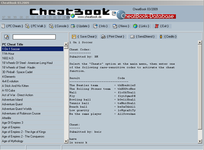 CheatBook CheatBook