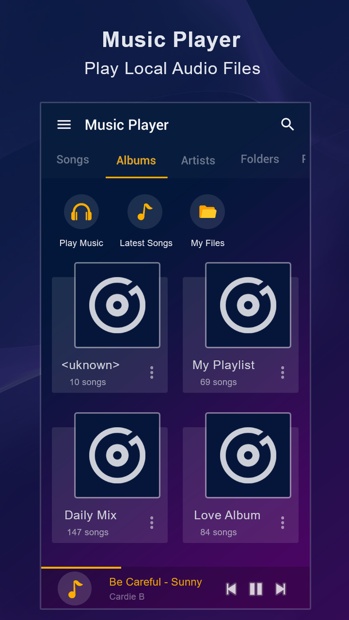 Music Player For Samsung для Android — Скачать