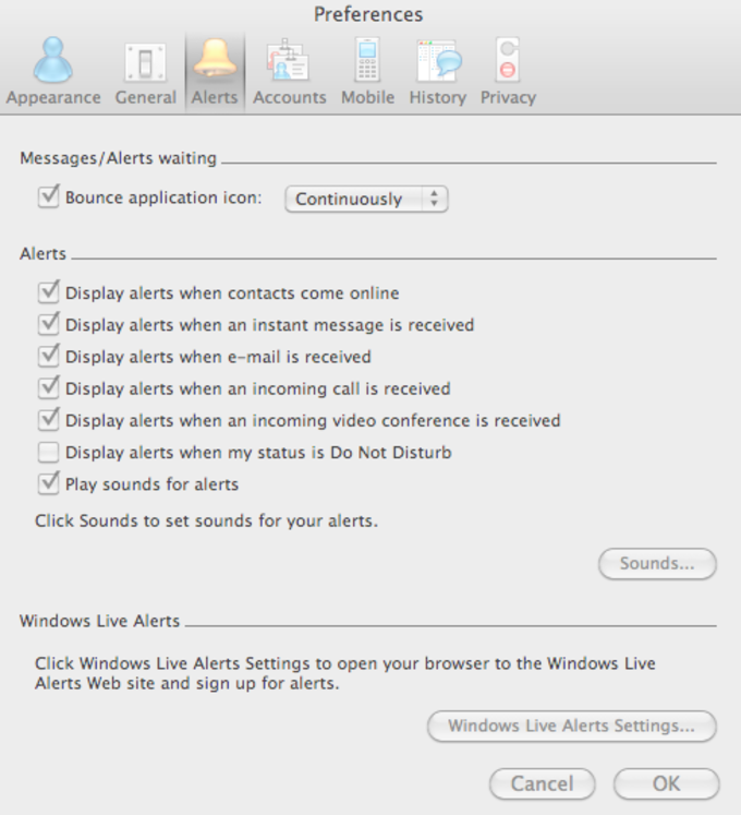 messages app for mac 10.6.8
