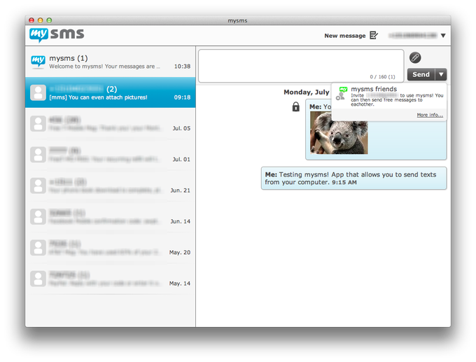 mysms mysms