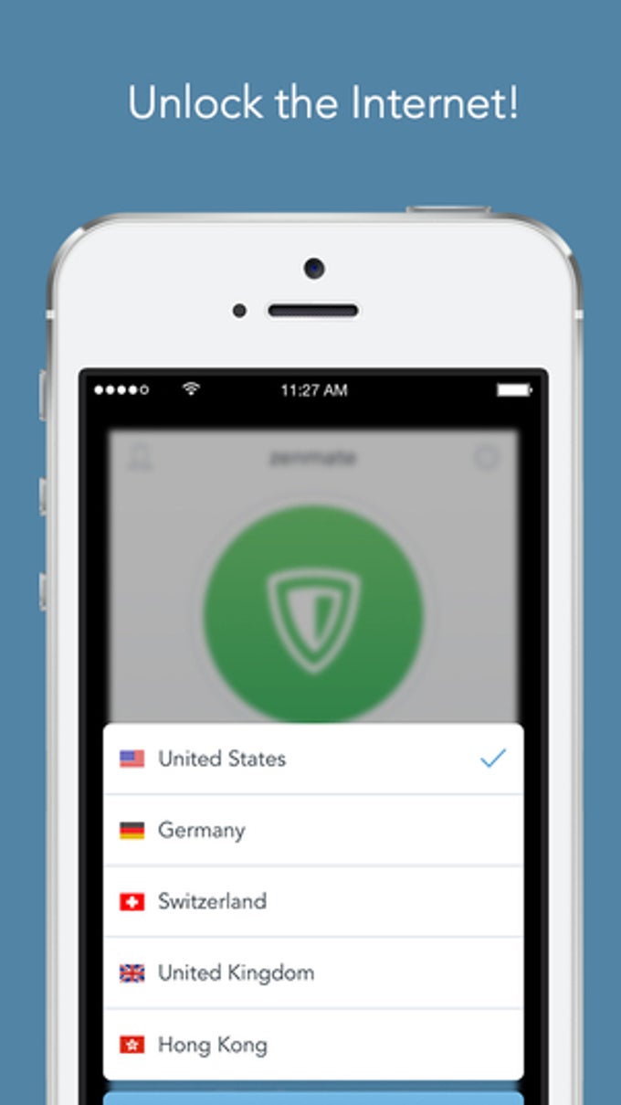 ZenMate VPN for iOS ZenMate VPN for iOS