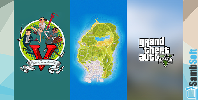 Download • Get in the driver's seat and play Grand Theft Auto 5 on your  iPhone Wallpaper