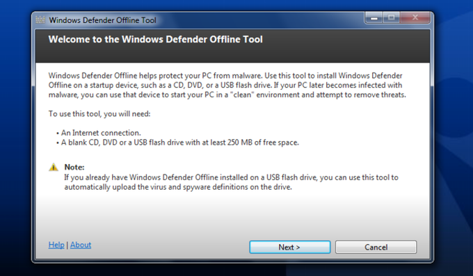 Windows Defender Offline x64 Windows Defender Offline x64