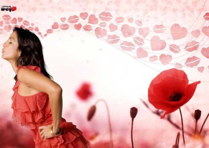 Ivete Sangalo - Na base do beijo (Papel de parede para Twitter)