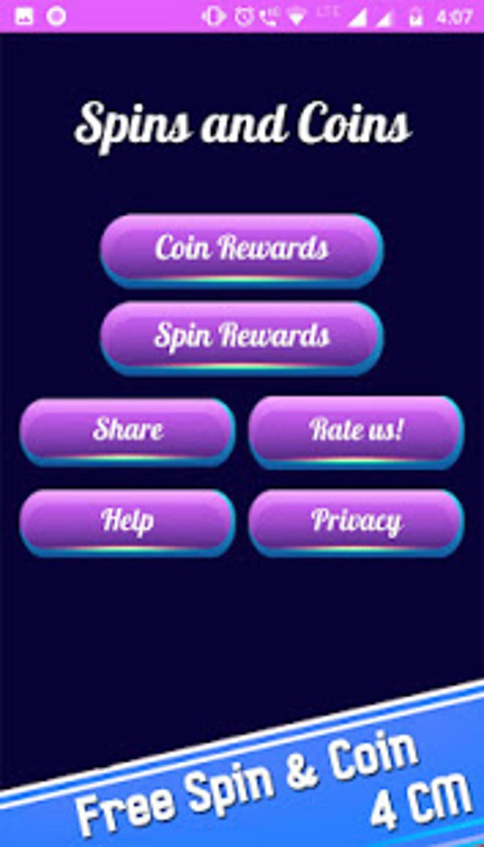 Spins and Coins : Free New Links Daily