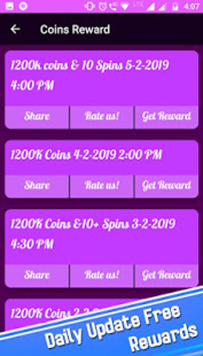 Spins and Coins : Free New Links Daily