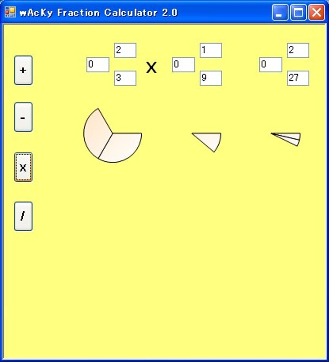 Wacky Fraction Calculator Wacky Fraction Calculator