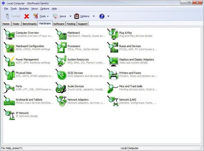 Sisoft Sandra Sisoft Sandra