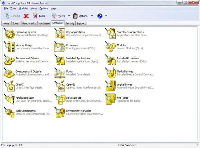 Sisoft Sandra Sisoft Sandra