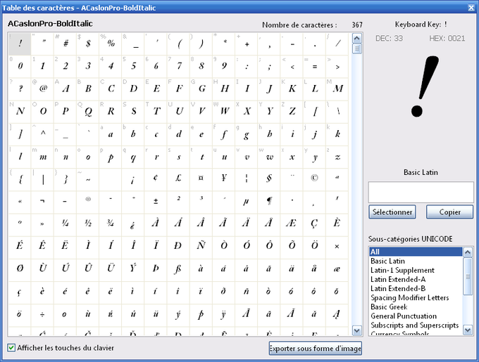 NexusFont NexusFont