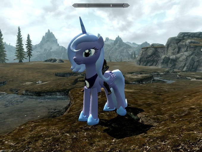 Skyrim Pony Horse Mod - Descargar