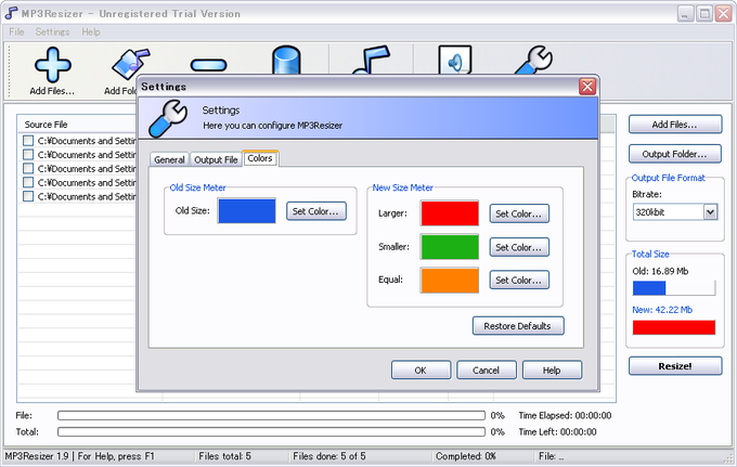 MP3Resizer MP3Resizer