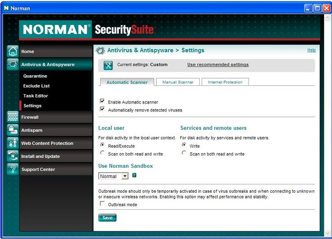 Norman Antivirus & Antispyware Norman Antivirus & Antispyware