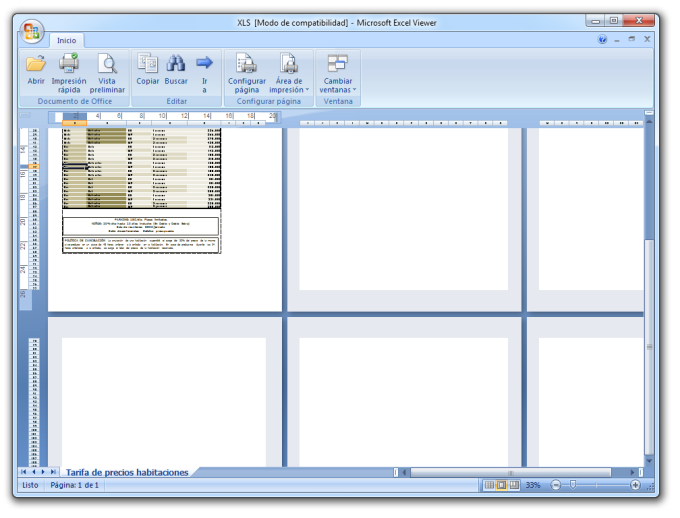 Microsoft Excel Viewer - Descargar