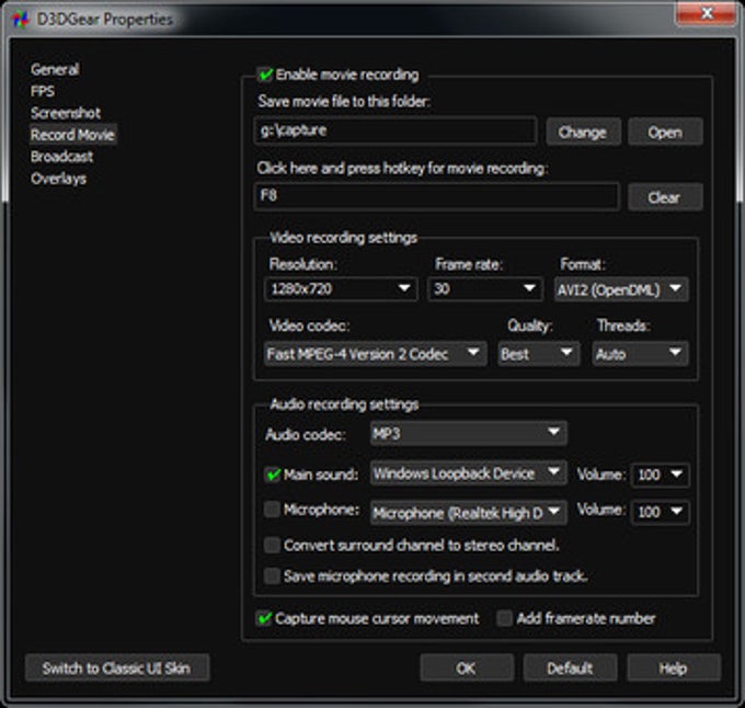 D3DGear - Game Recording and Streaming D3DGear - Game Recording and Streaming