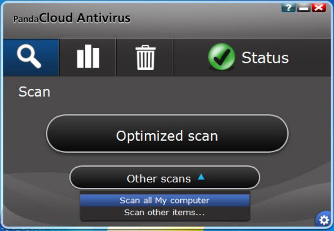 panda cloud antivirus available in