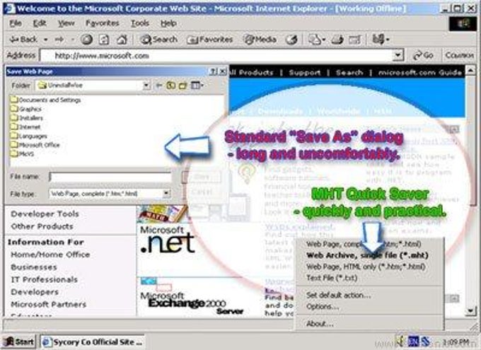 MHT Quick Saver MHT Quick Saver