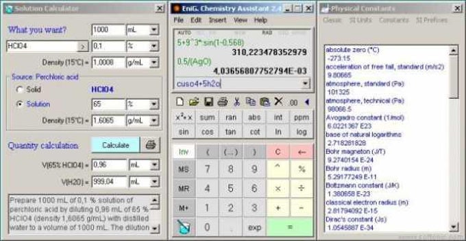 EniG Chemistry Assistant EniG Chemistry Assistant