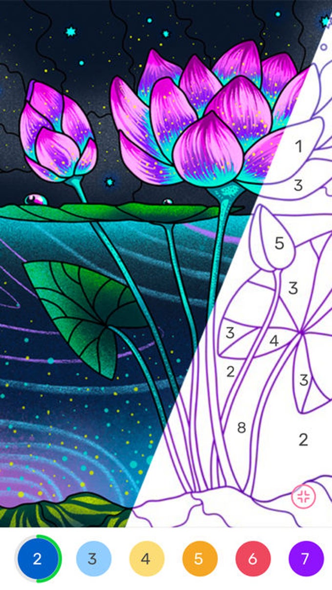 Paint By Number: Coloring Book