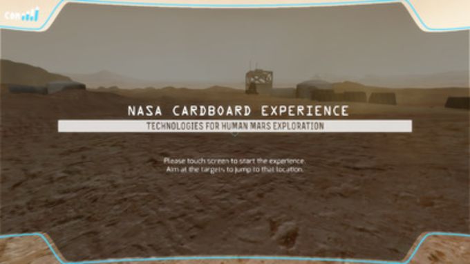 NASA Mars Cardboard Experience