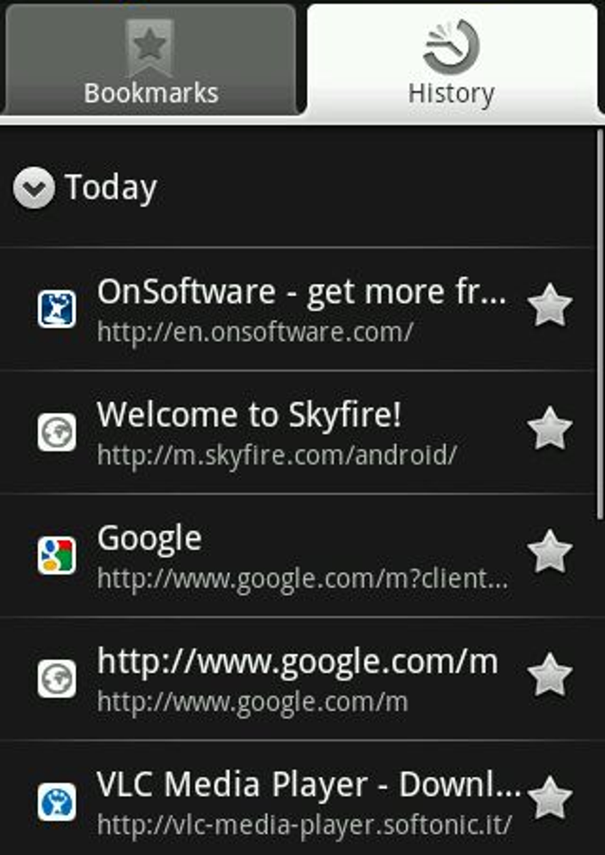 Navigation menu