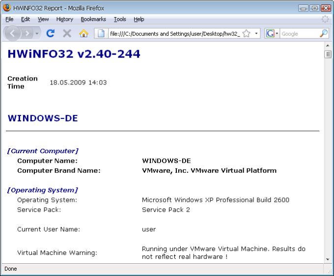 HWiNFO32 7.66 download the new for windows