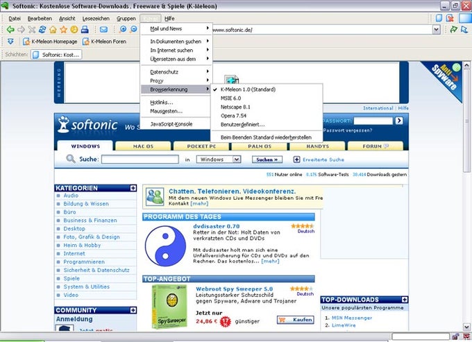 K-Meleon Portable K-Meleon Portable