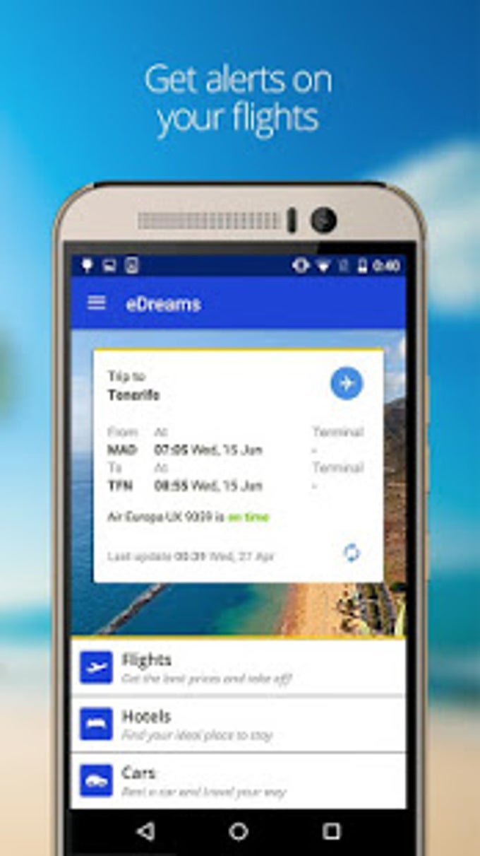 eDreams-Flights Hotels  Cars