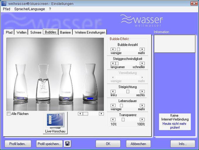 Wellwasser Bluescreen Wellwasser Bluescreen