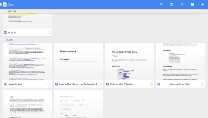 Google Docs Google Docs