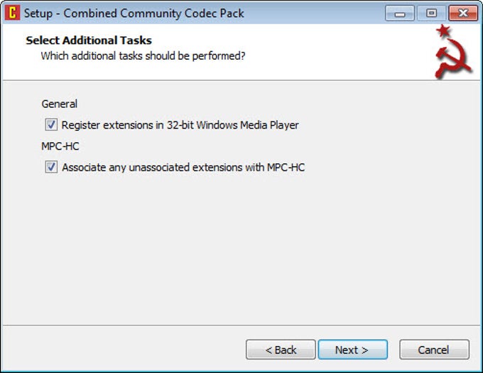 Combined Community Codec Pack Combined Community Codec Pack
