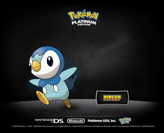 Salvapantallas: Pokémon Platino Salvapantallas: Pokémon Platino