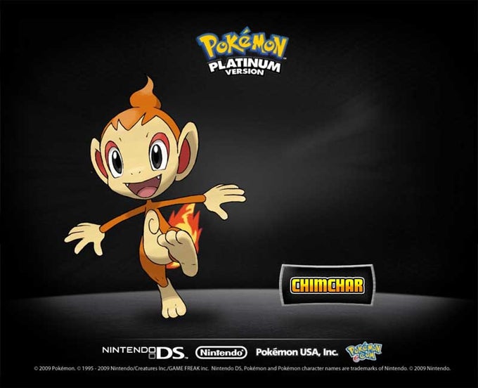 Salvapantallas: Pokémon Platino Salvapantallas: Pokémon Platino