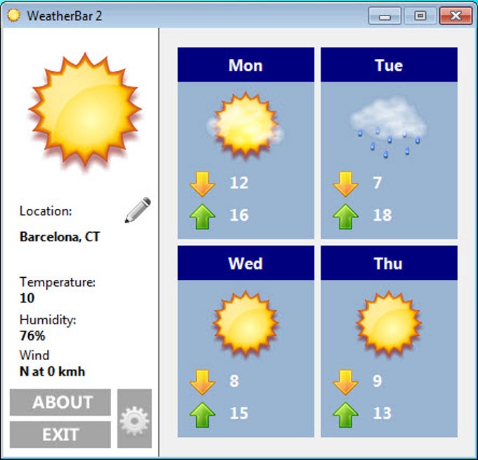 Weatherbar