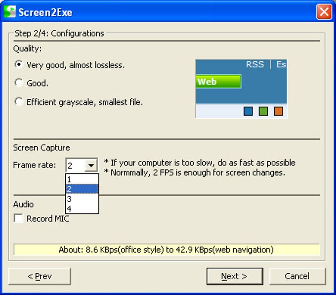 Screen2EXE Screen2EXE