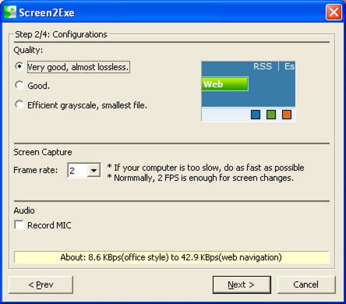 Screen2EXE Screen2EXE