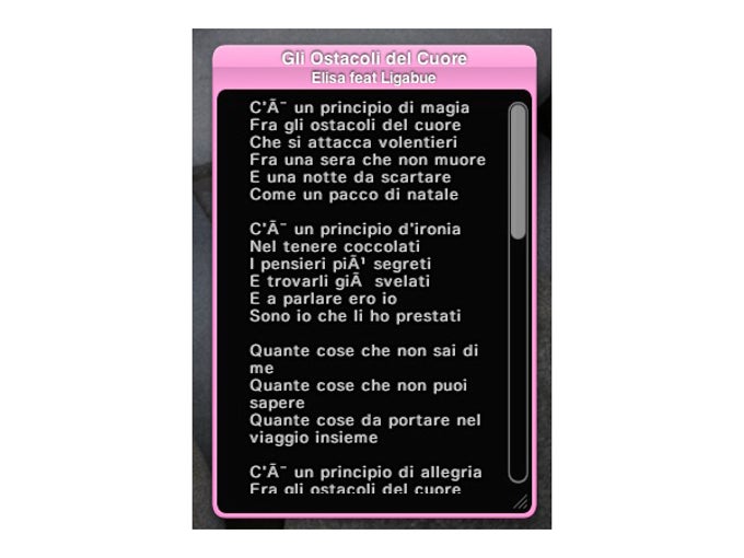 TunesTEXT TunesTEXT