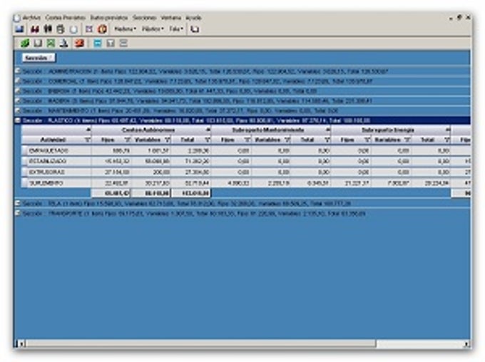 Sistema Informático de Costes Sistema Informático de Costes