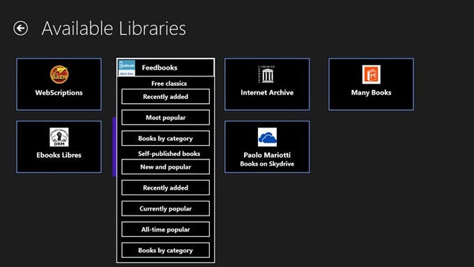 EpubReader for Windows 10 EpubReader for Windows 10