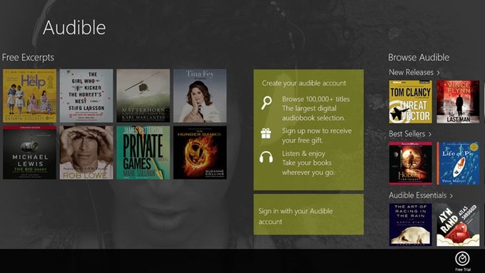 Audible - Audiobooks and more for Windows 10 Audible - Audiobooks and more for Windows 10