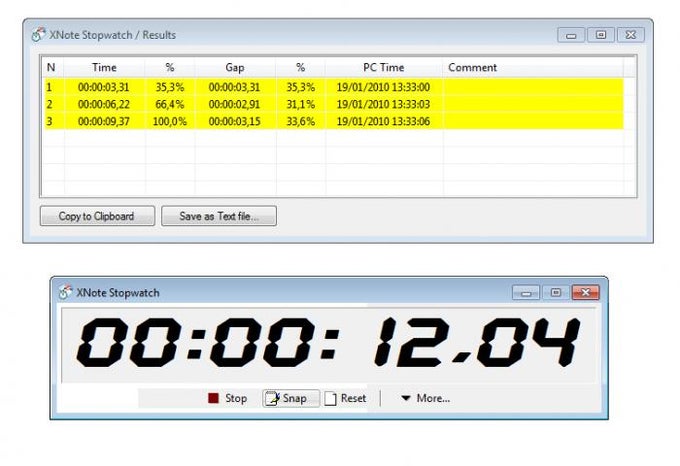 XNote Stopwatch XNote Stopwatch