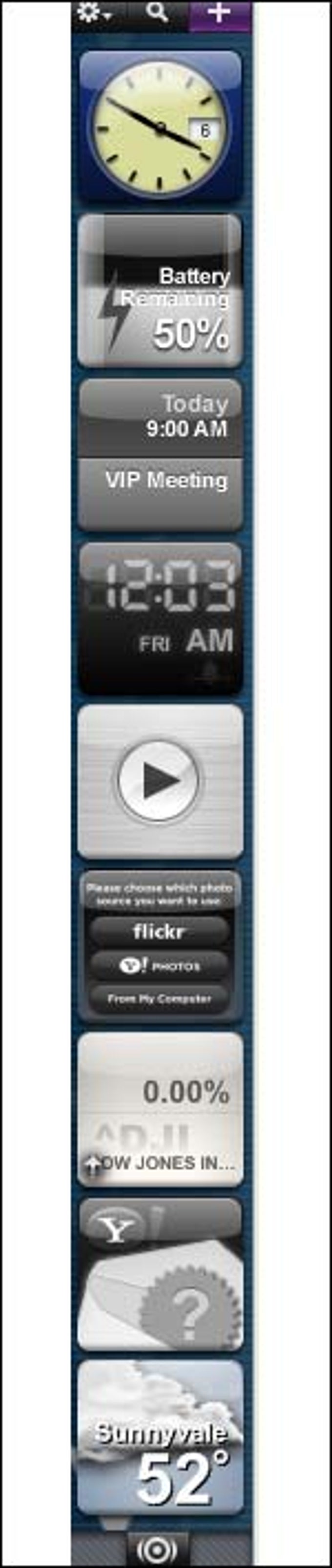 Yahoo Widgets - Download