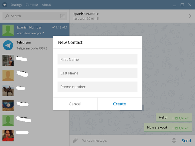 Telegram for Desktop Telegram for Desktop