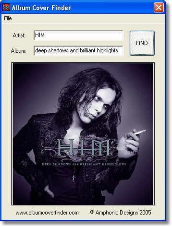 album cover finder software