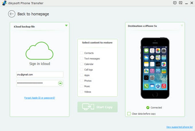 iSkysoft Phone Transfer iSkysoft Phone Transfer
