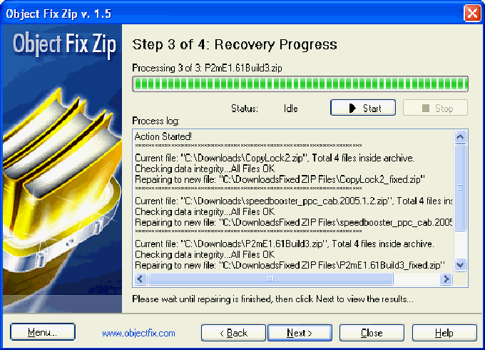 Object FIX ZIP Object FIX ZIP