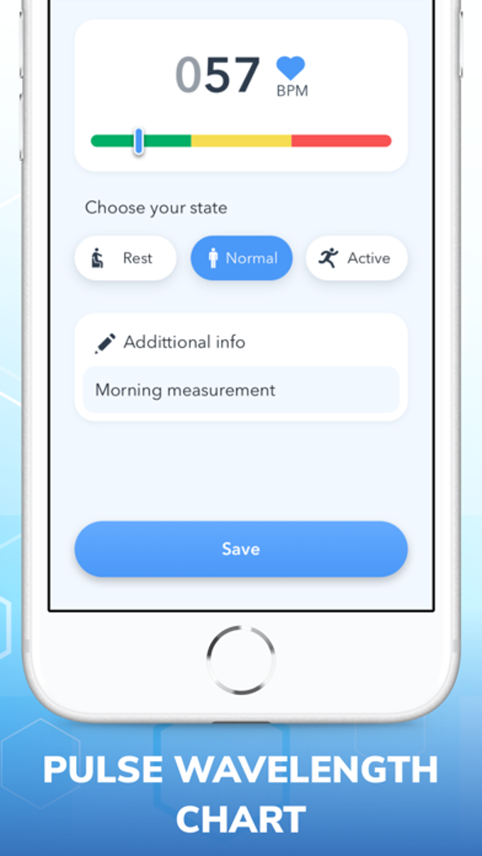 Pulse Rate. Heart Beat Monitor