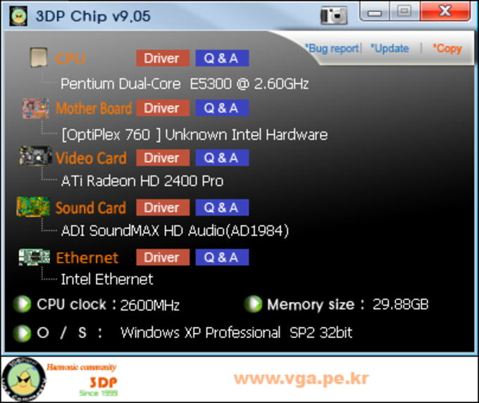 download the last version for windows 3DP Chip 23.06